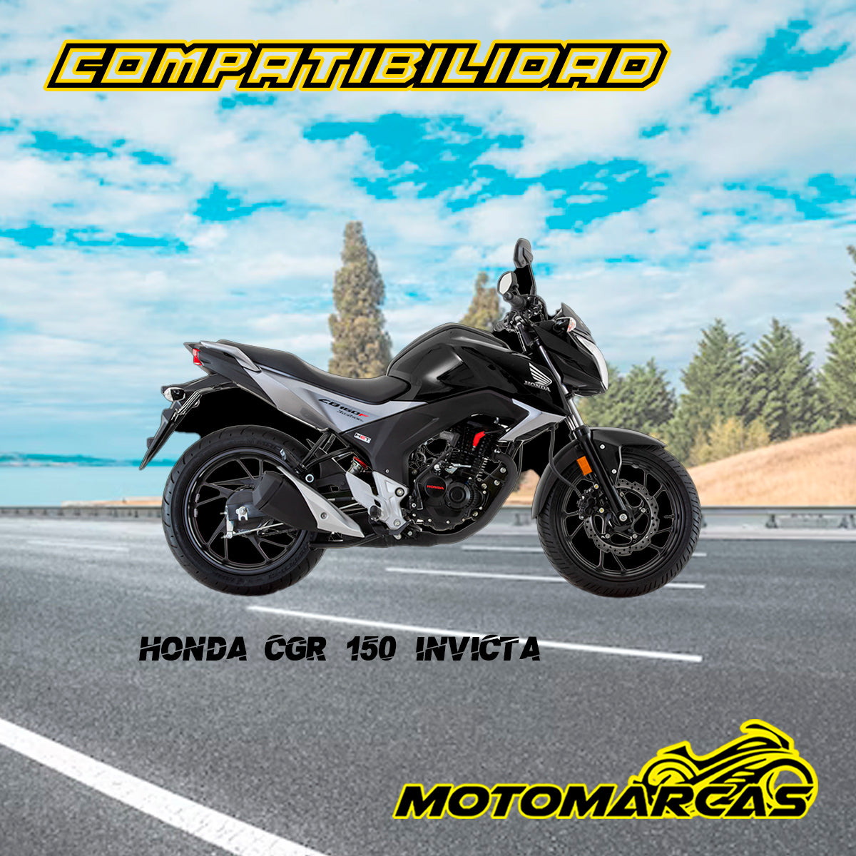 DISCO DE FRENO TRASERO HONDA CGR 150 INVICTA/ZL-150 02