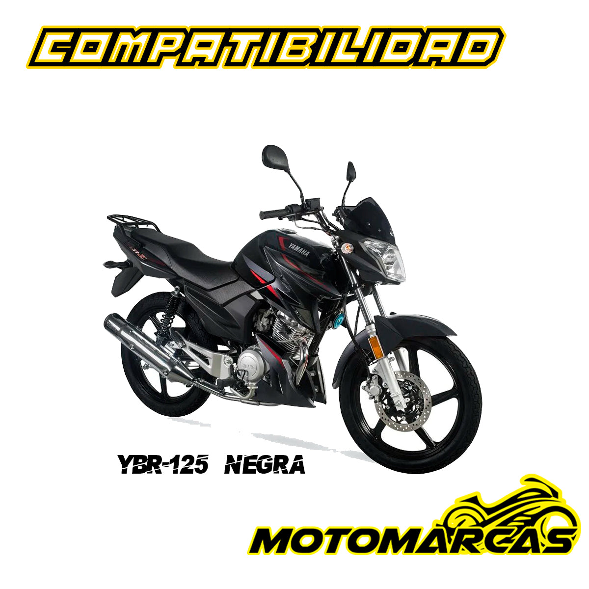 HORQUILLA TRASERA PARA MOTOCICLETA COMPATIBILIDAD  YAMAHA YBR-125