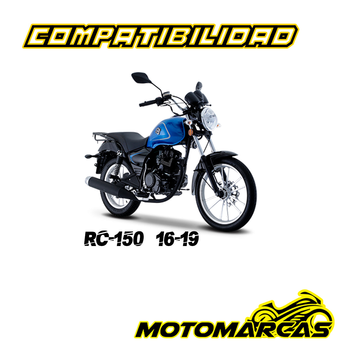 RIN TRASERO DE FRENO PARA MOTOCICLETA COMPATIBILIDAD RC 150 AÑOS 16-19
